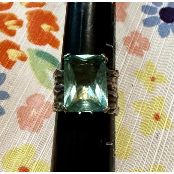 Silpada Silver Ring with Blue Gemstone - Picture 3 of 11